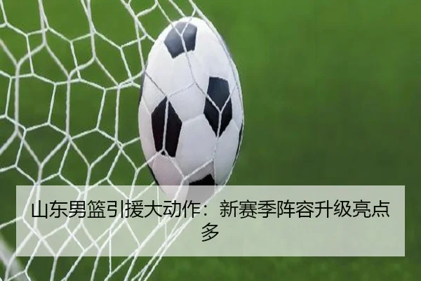 山东男篮引援大动作：新赛季阵容升级亮点多